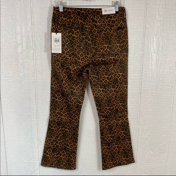 NEW 7FAM Leopard Print Ankle Length Jeans 30 - Picture 5 of 15